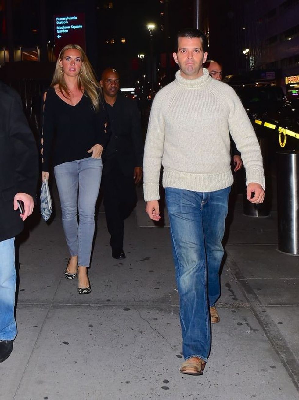 Donald Trump Jr. përfaqësoi ‘Familjen e parë’ në këtë ngjarje.