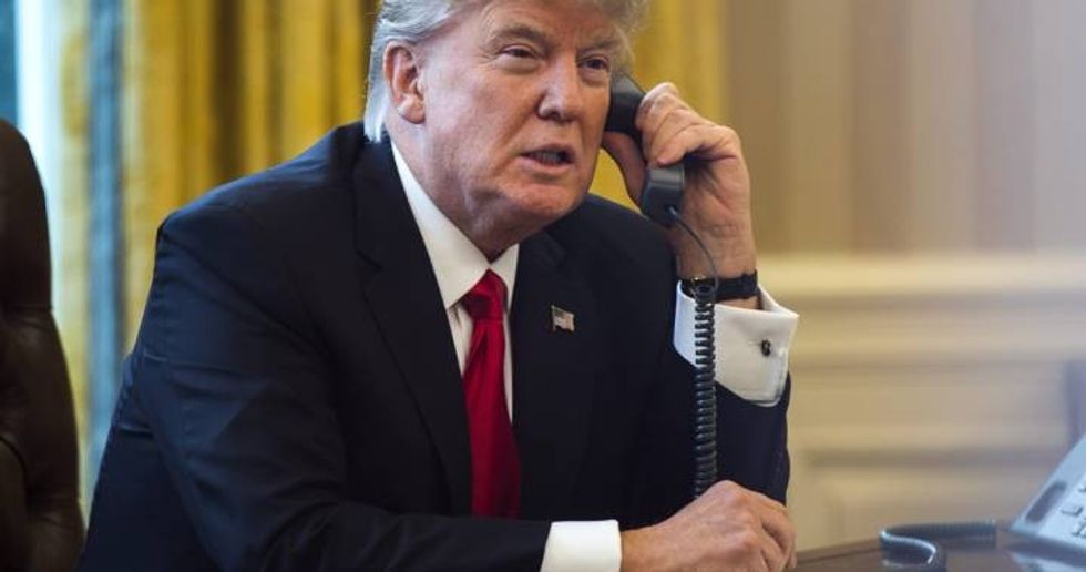donald trump phone