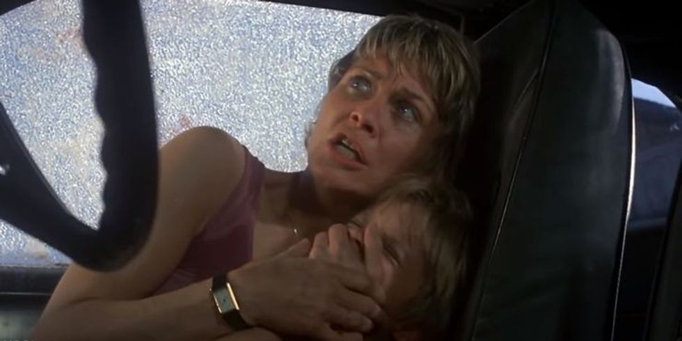 Donna and Tad in Cujo