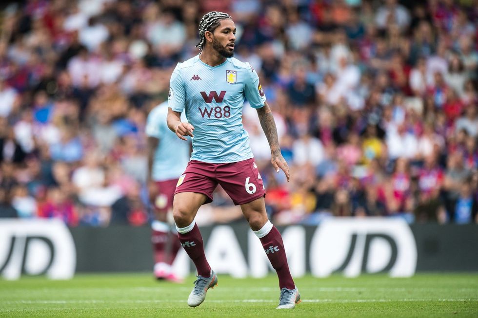 douglas luiz of aston villa in action during the premier league 1319257