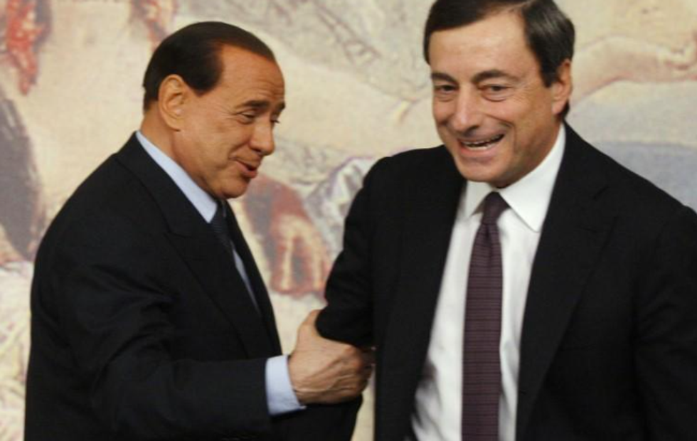 draghi berlusconi