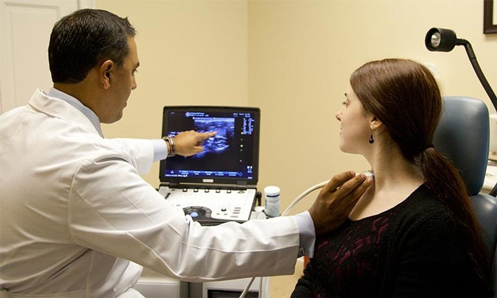 dt 141124 thyroid ultrasound scan