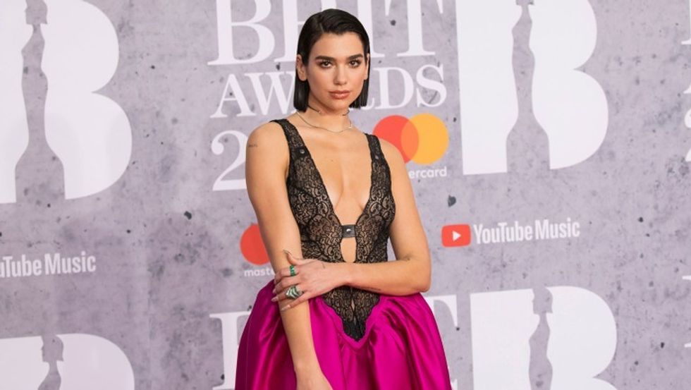 Dua Lipa 2019 Brit Awards Red Carpet billboard 1548 1617111485 1