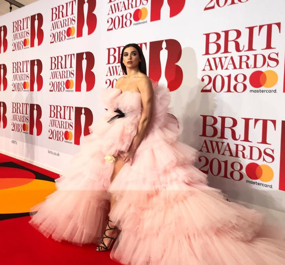 Dua Lipa brit awards 3