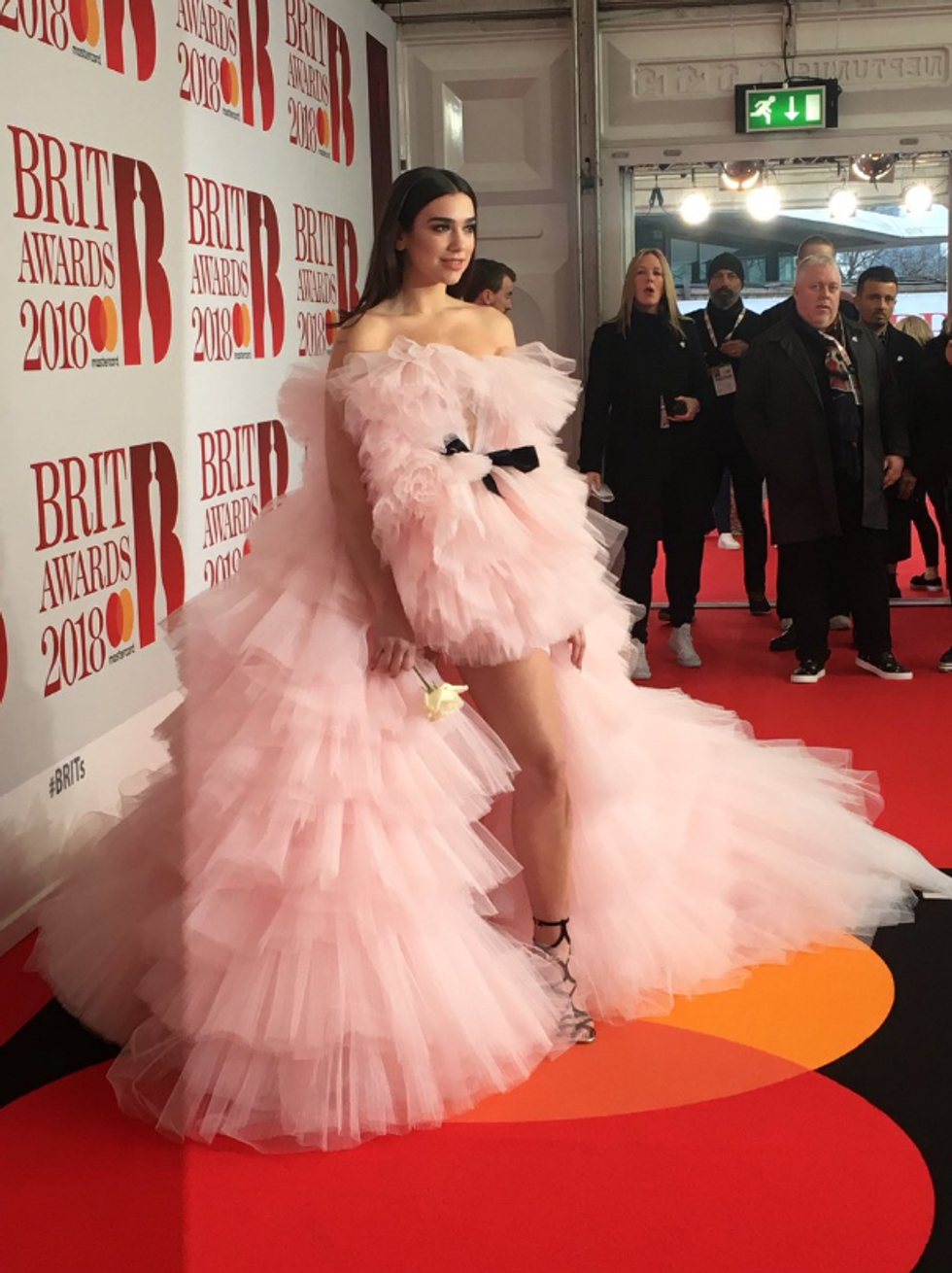 Dua Lipa brit awards 5