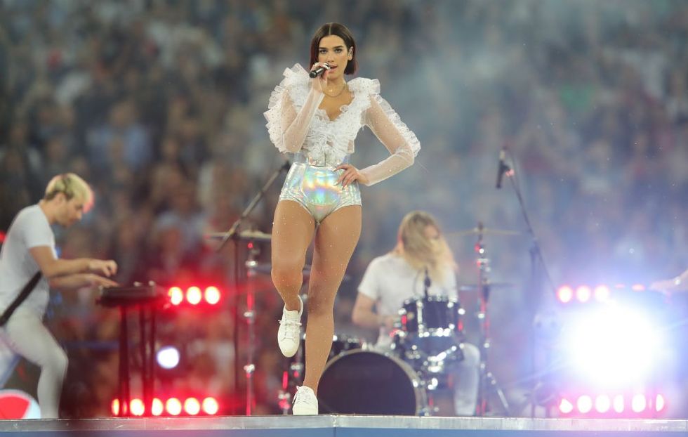 Dua Lipa Champions league