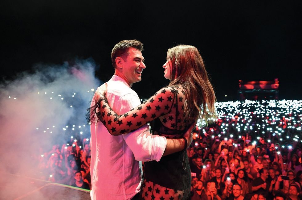 Dua Lipa performs with Dukagjin Lipa 2016 bb6 2017 billboard 1548