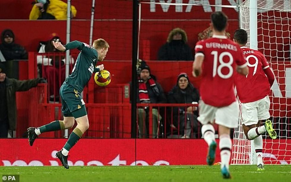 Duncan Watmore handled the ball in the build-up to the Middlesbrough equaliser