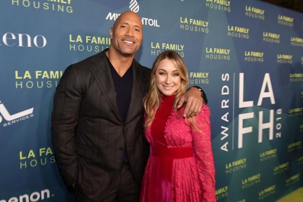 Dwayne Johnson lauren