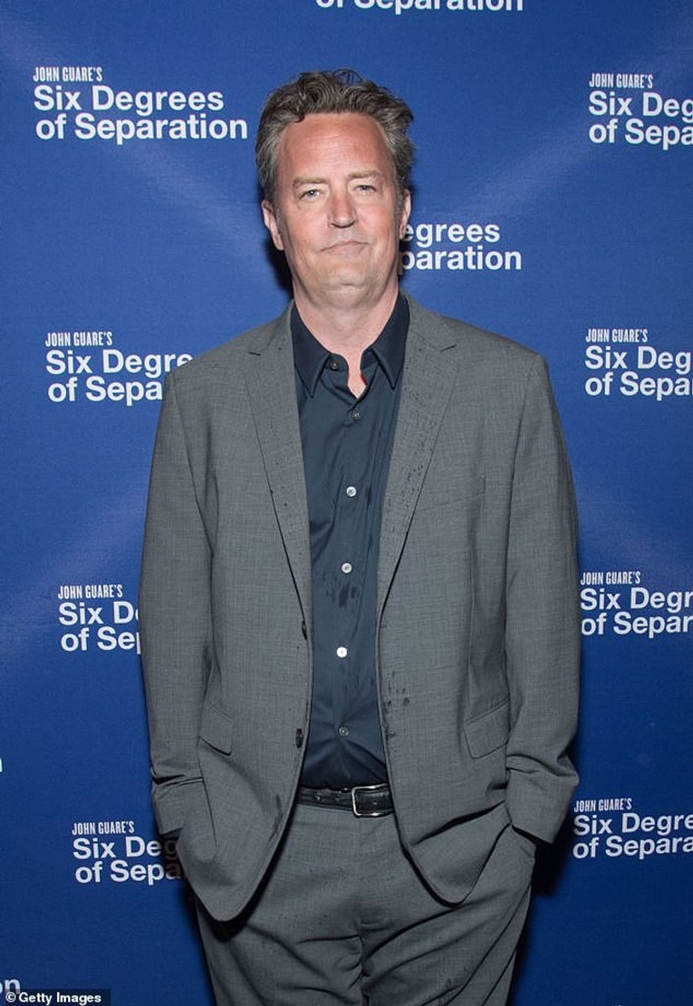 Dy mjekët e akuzuar në lidhje me vdekjen e Matthew Perry ende mund t'i përshkruajnë 'ilaçe për cilindo nga pacientët e tyre' (Perry u pa në 2017)