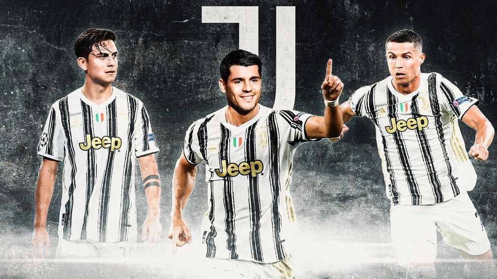 dybala morata ronaldo
