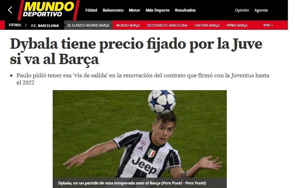 dybala mundo deportivo