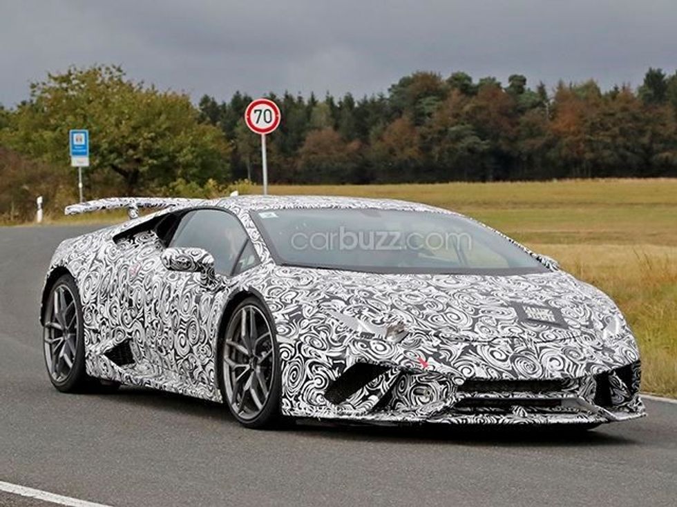 Dyshohet se është fotografuar një Huracan Supelaggera i ri gjate procesit te testimit foto 4