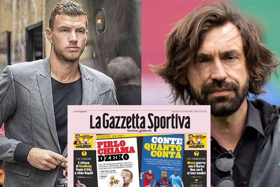 dzeko pirlo