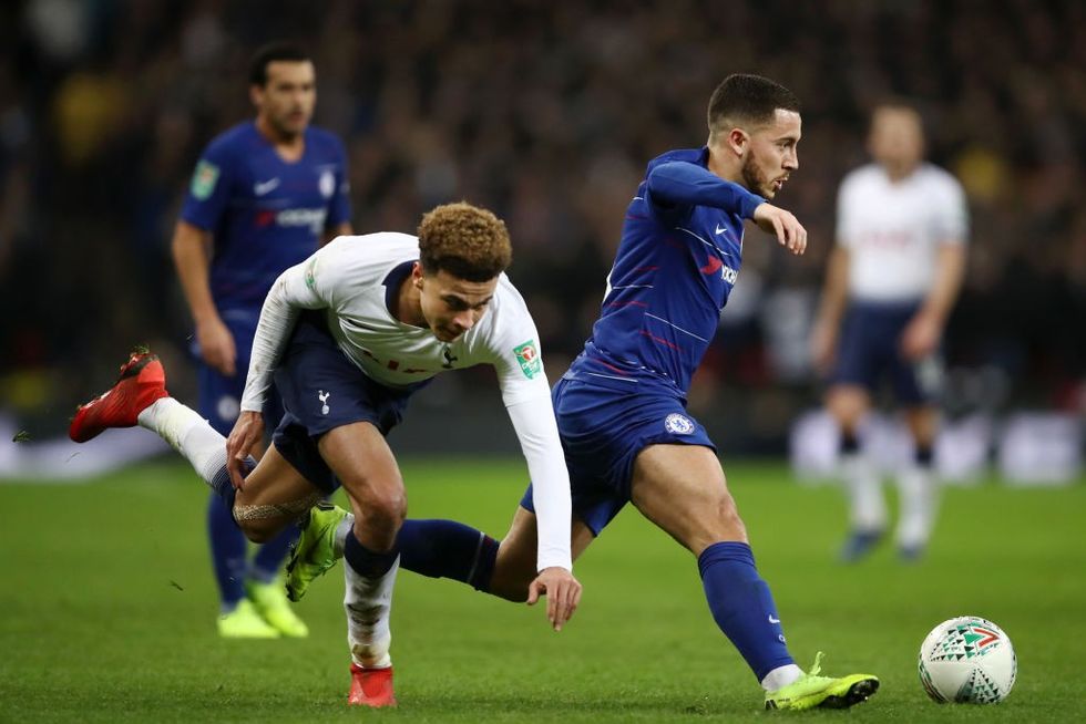 Eden Hazard Dele Alli