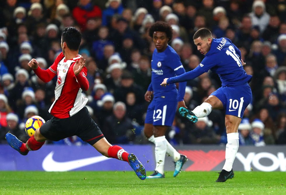 Eden Hazard vs Southampton