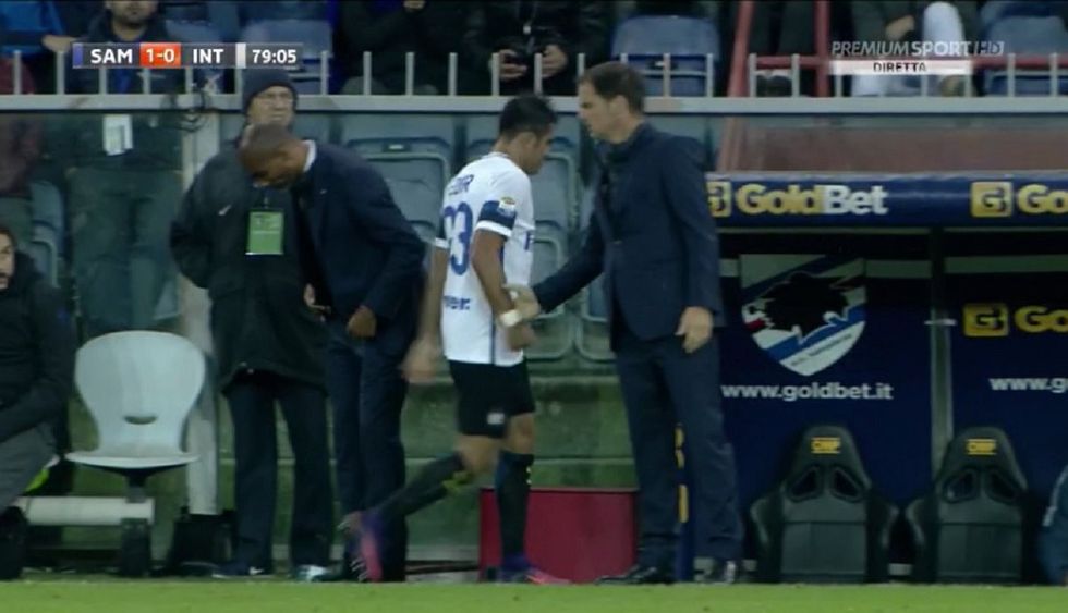 Edhe pse De Boer e futi në takimet e fundit para Ivan Perisic, Eder duket se i ka harruar këto 'të mira' nga tekniku holandez.