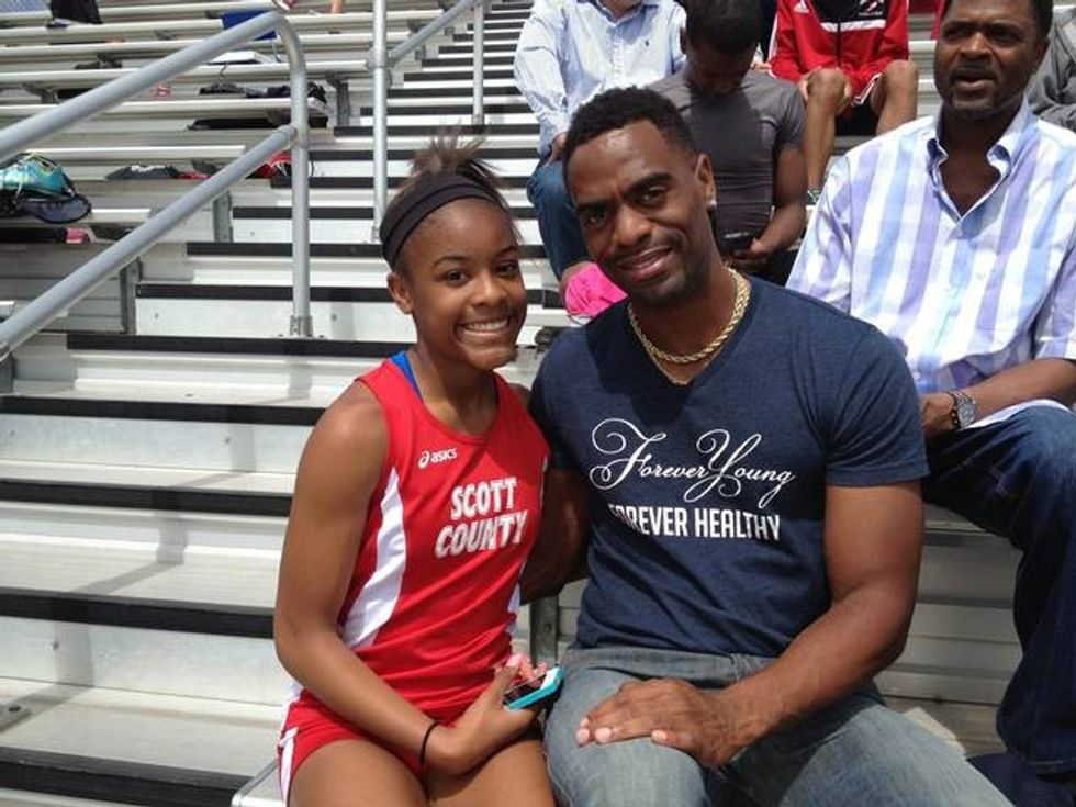 Edhe Trinity ishte atlete.