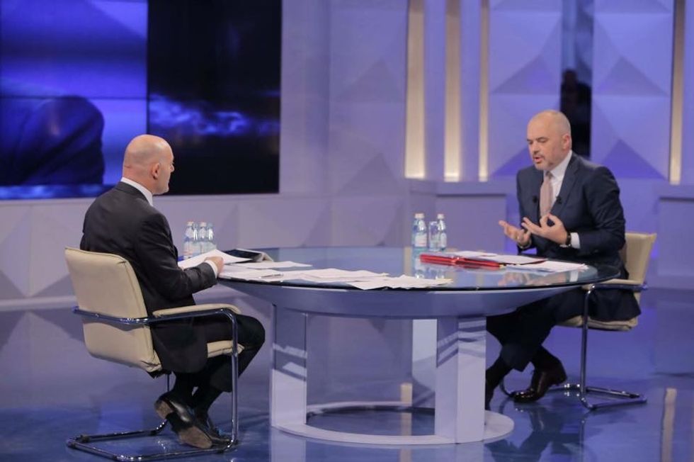 Edi Rama Blendi Fevziu