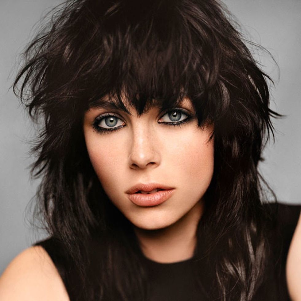 Edie Campbell New Face YSL Black Opium Fragrance