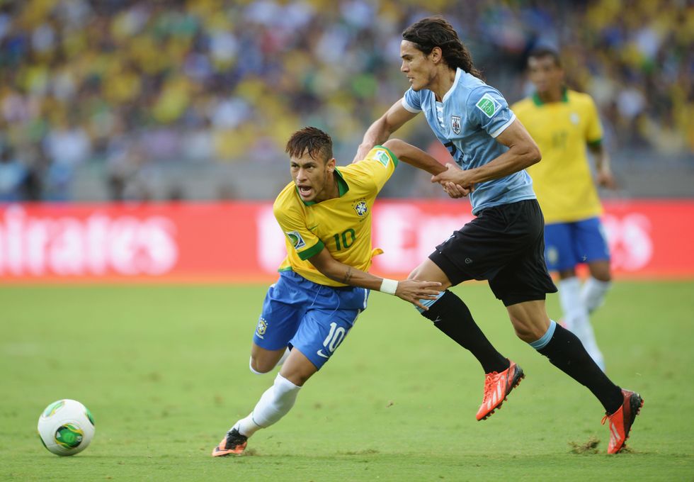 Edison Cavani neymar
