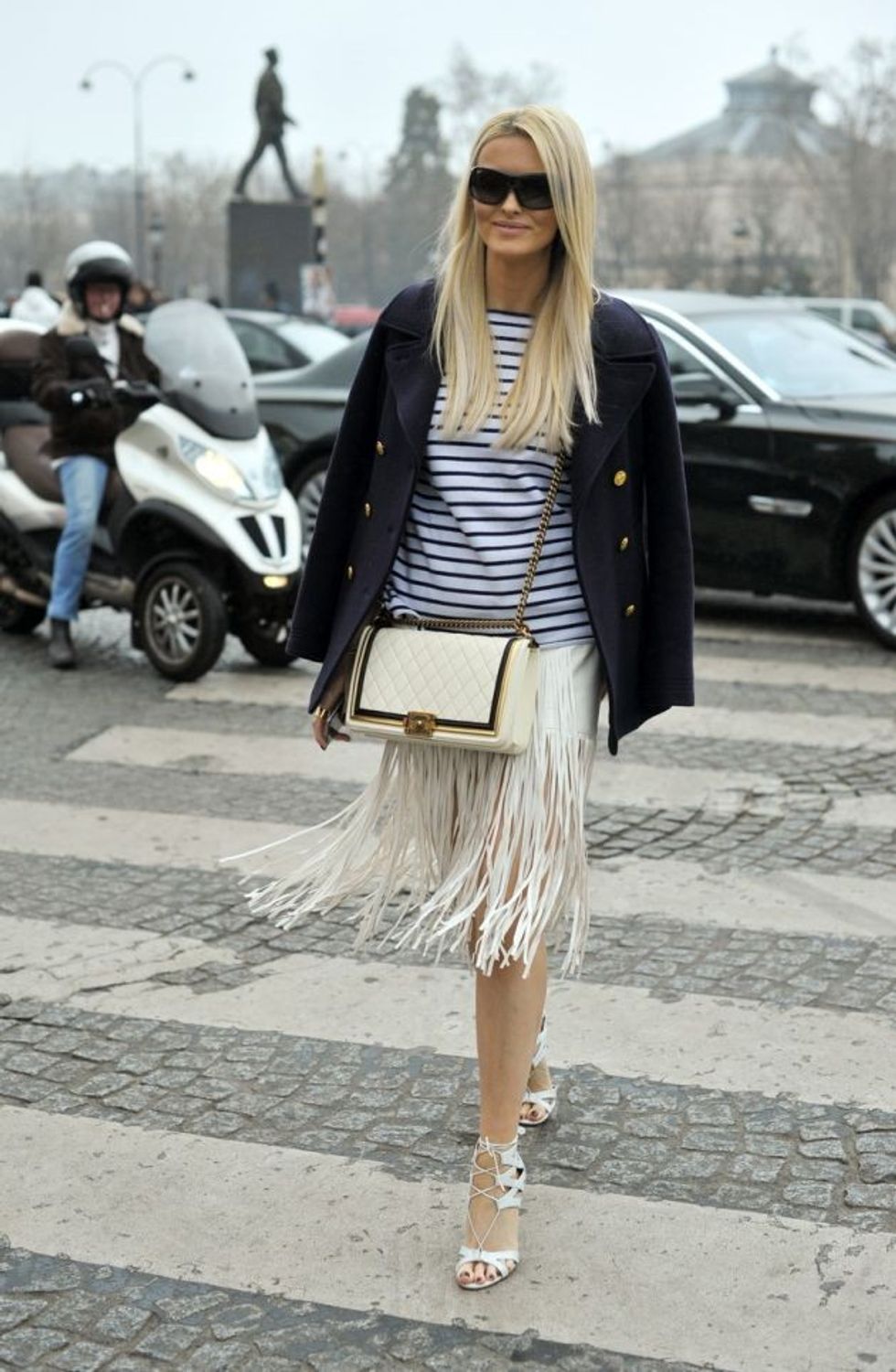 Editor Kate Davidson Hudson arriving at the Chanel Fall 2015 runway show in Paris - March 10, 2015 - Photo: Runway Manhattan/Celine Gaille /Mindesthonorar 50,- EUR / Minimum Fee 50,- EUR/picture alliance, Image: 225556736, License: Rights-managed, Restrictions: Mindesthonorar 50,- EUR / Minimum Fee 50,- EUR GERMANY OUT, Model Release: no, Credit line: Profimedia, AFP