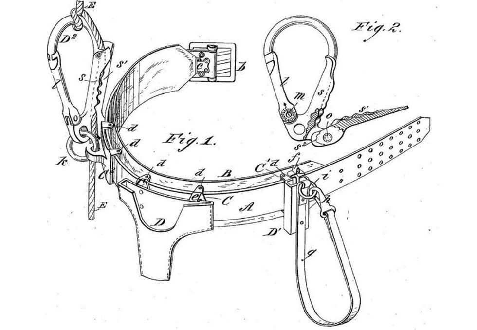 edward seat belt patent 1