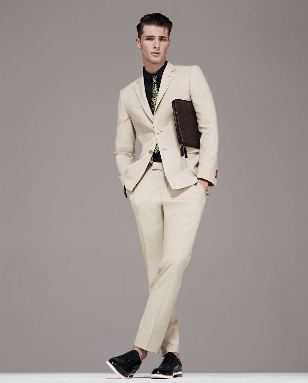 Edward Wilding For Versace Collection SpringSummer 2014 Look Book DerriusPierreCom 2