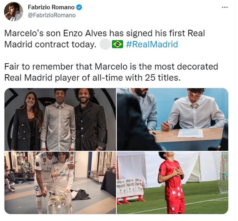 Eksperti i transferimeve Fabrizio Romano zbuloi lajmin se Enzo Alves kishte nënshkruar marrëveshjen