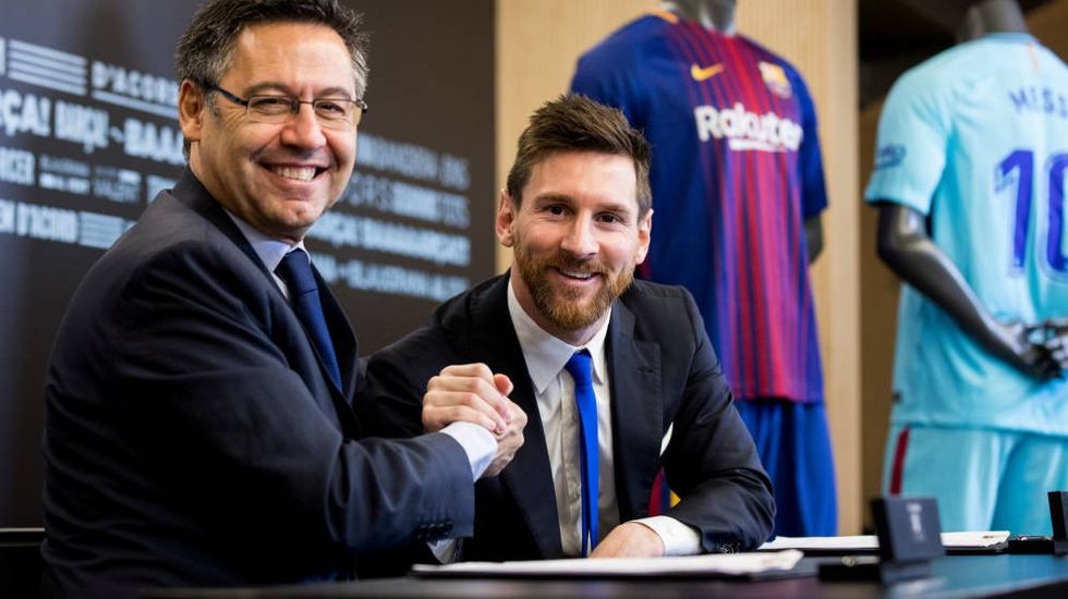 el cagadon del que si habla messi e intenta tapar bartomeu a los socios
