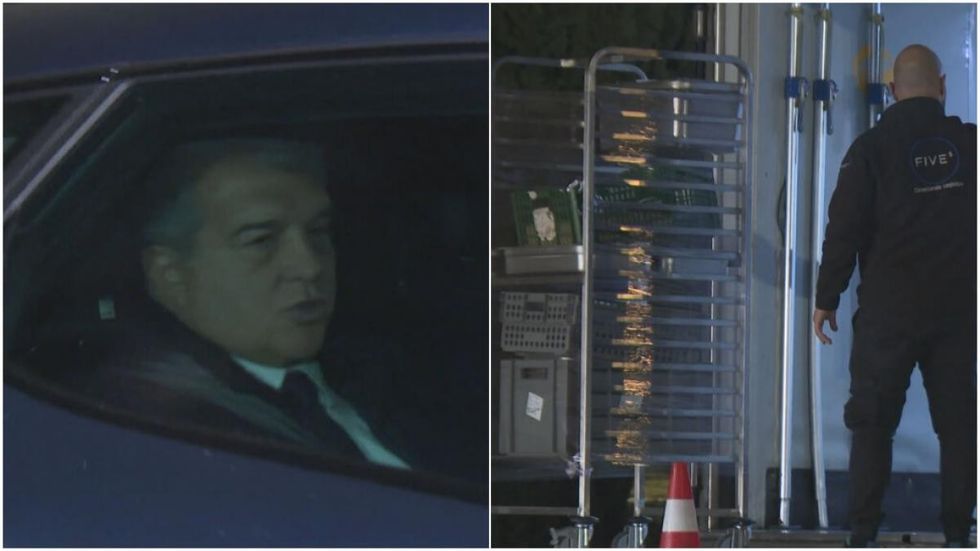 el enfado de joan laporta tras el empate ante el granada 001