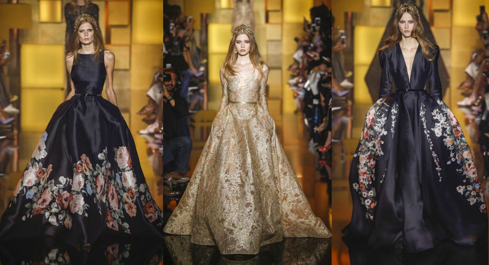 Elie Saab haute couture Paris fall winter 2015 2016