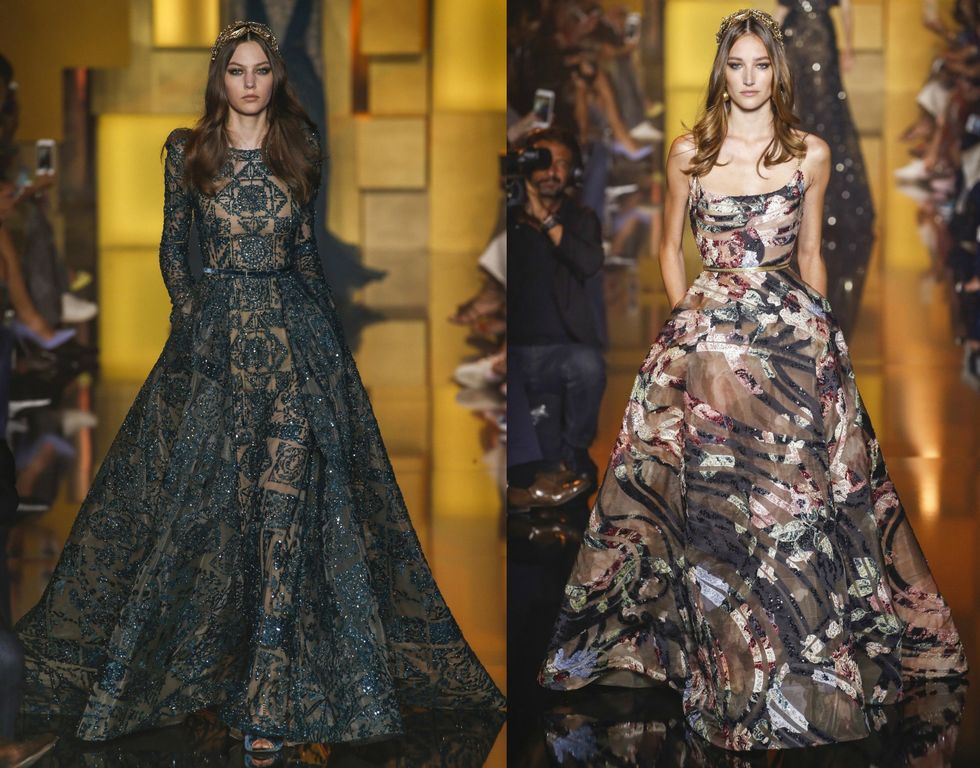 Elie Saab haute couture Paris fall winter 2015 2016