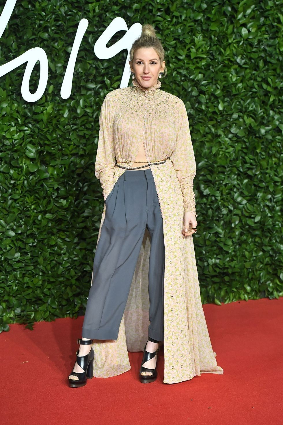ellie goulding arrives at the fashion awards 2019 held at news photo 1575318684
