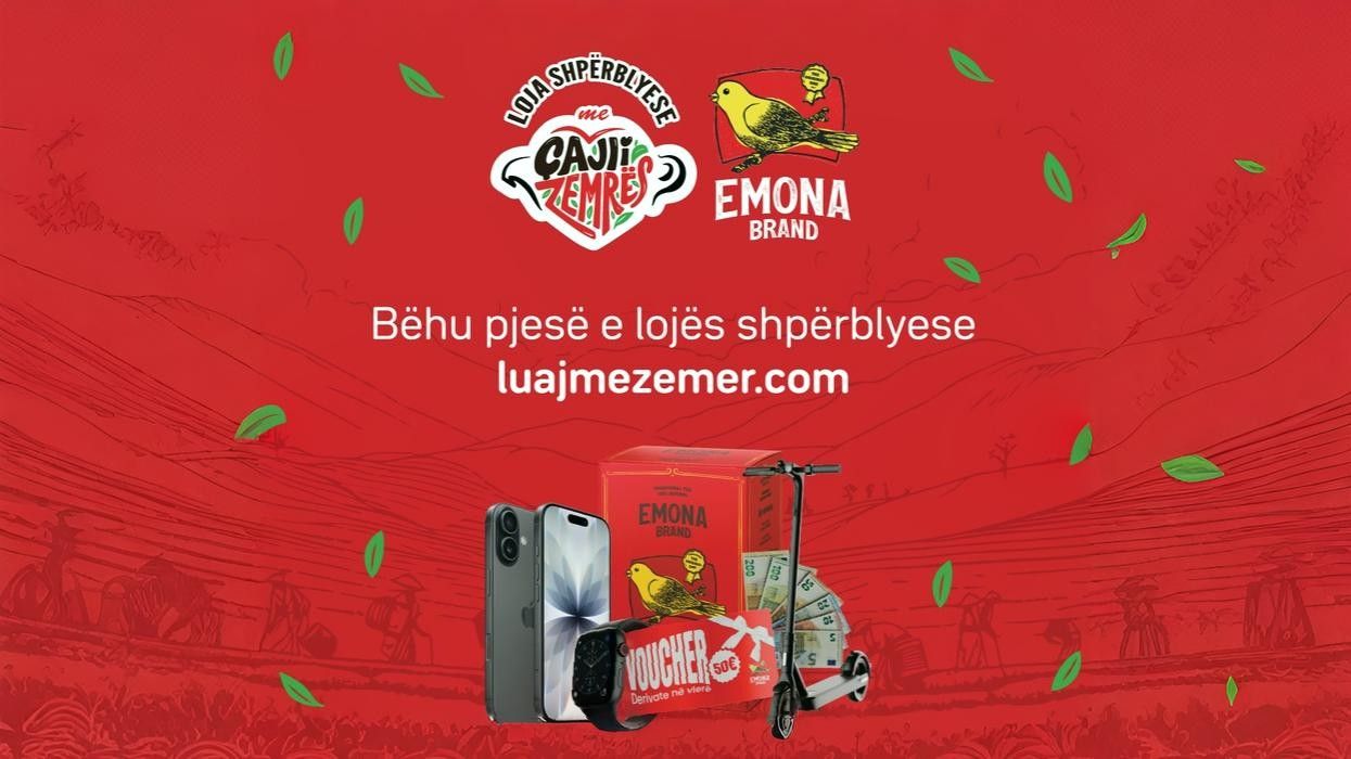 Emona Brand me “Loja Shpërblyese me Çajin e Zemrës”