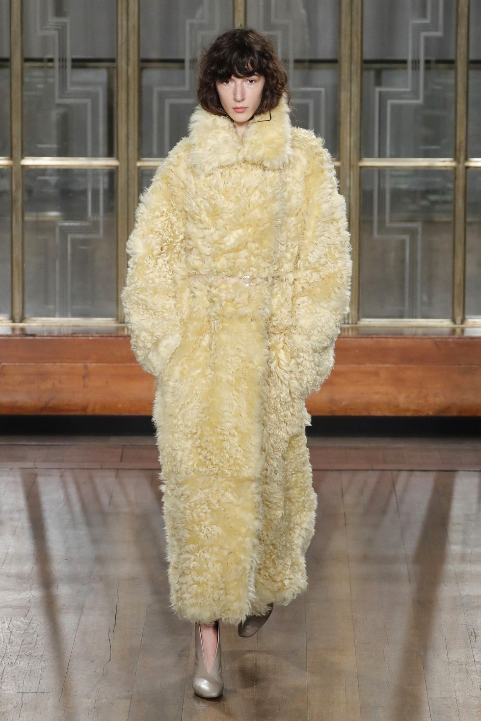 england february 15 a model walks the runway at the petar news photo 1597960492