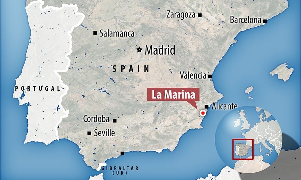 Entry into and out of La Marina, a region which lies north of Lugo in Galicia will be banned from midnight tonight