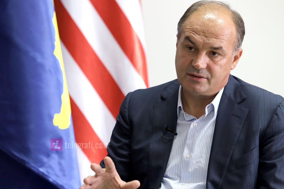 Enver Hoxhaj interviste foto Ridvan Slivova 12 1