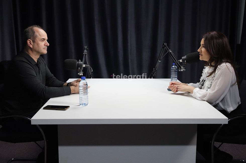 Erduan Sefedini endokrinolog podcast interviste foto Ridvan Slivova 10