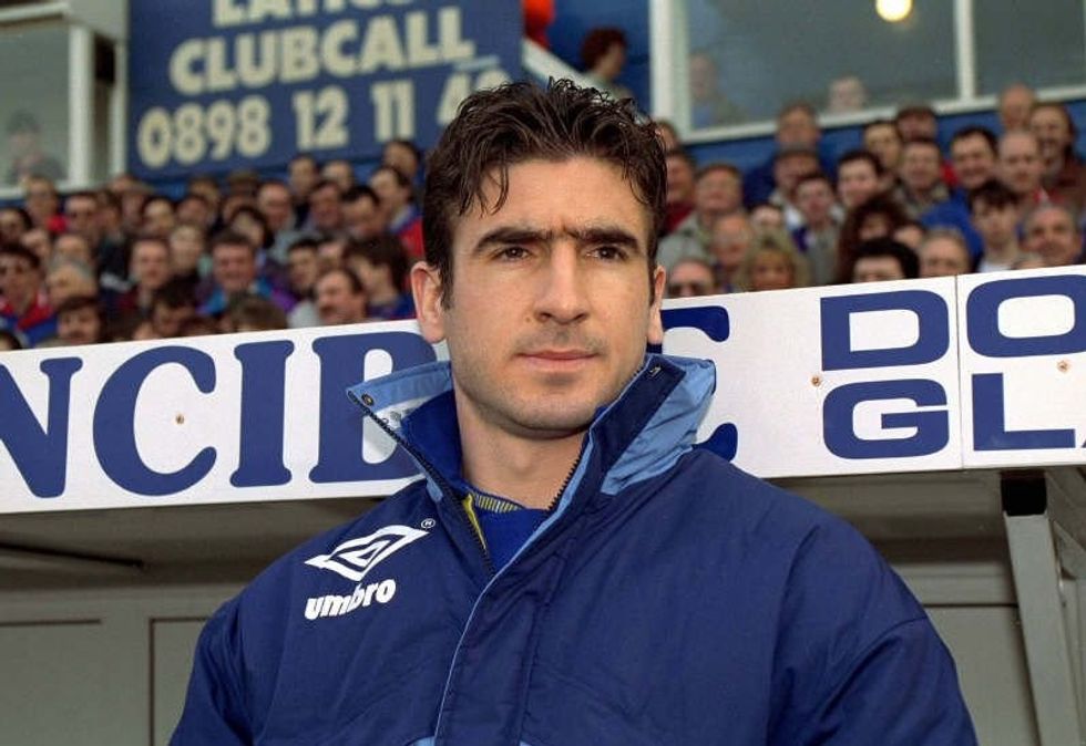 Eric Cantona gjatë viteve '90 të shekullit të kaluar