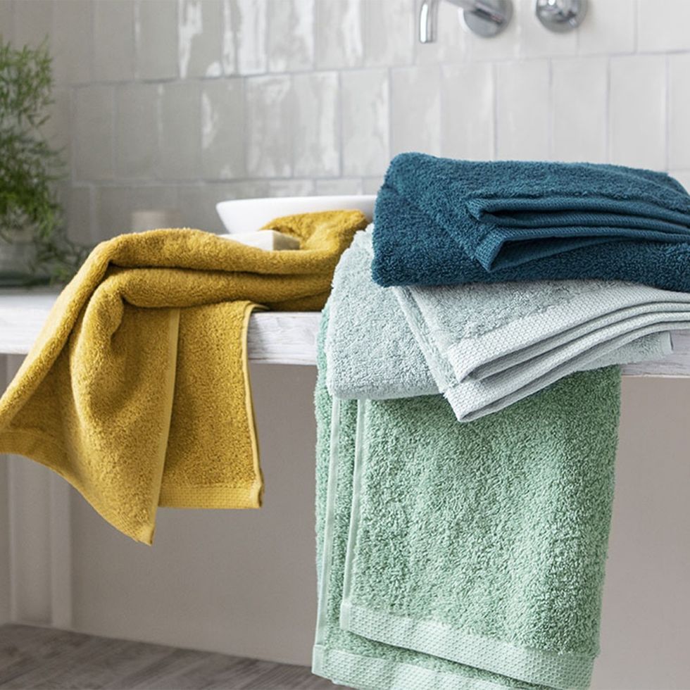 essix linge maison aqua ambiance salle de bain coloris