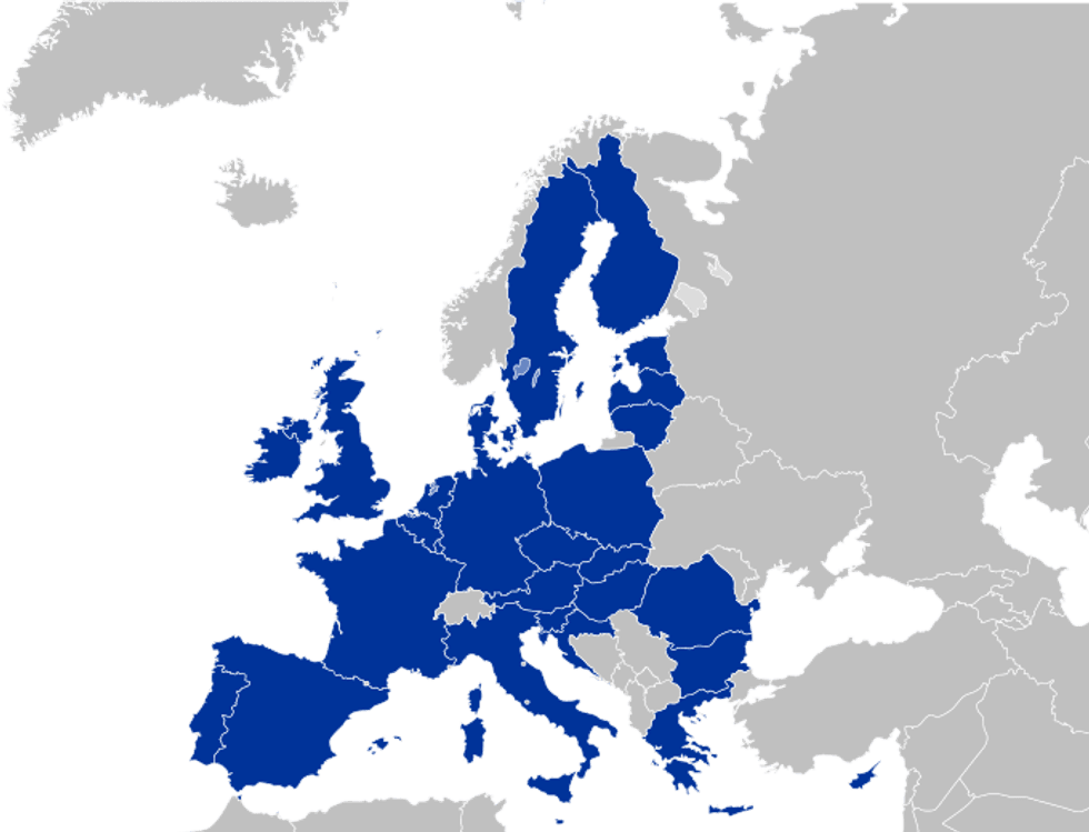 eu map
