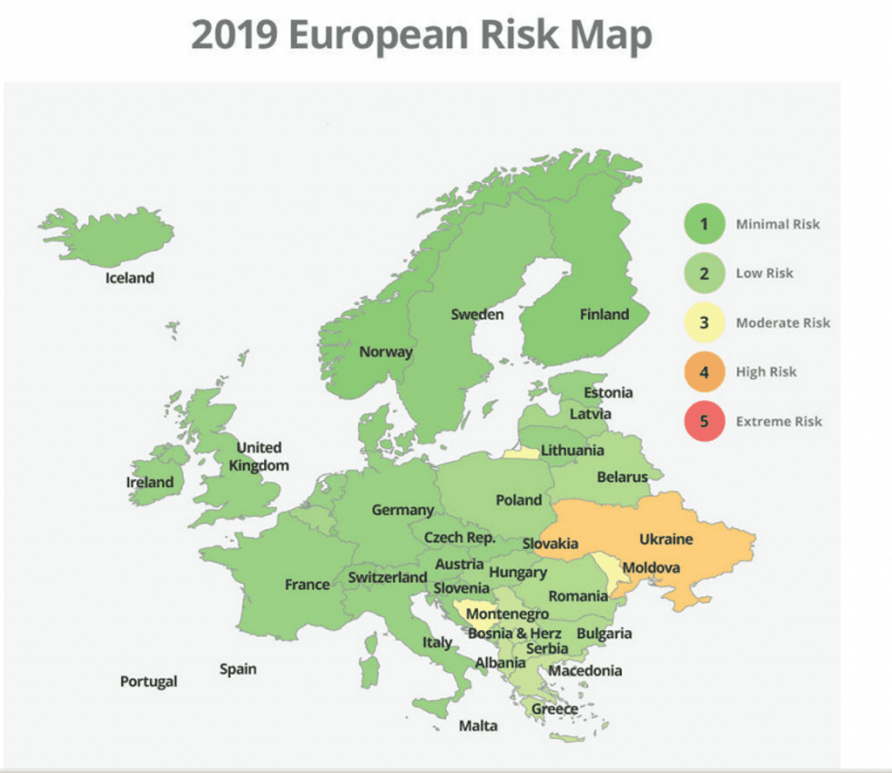 europa map