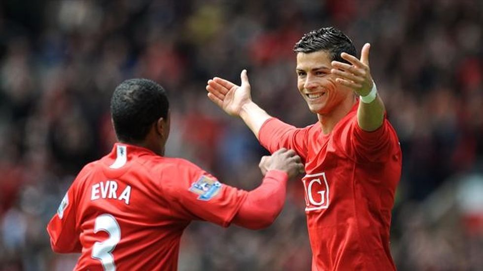 evra ronaldo