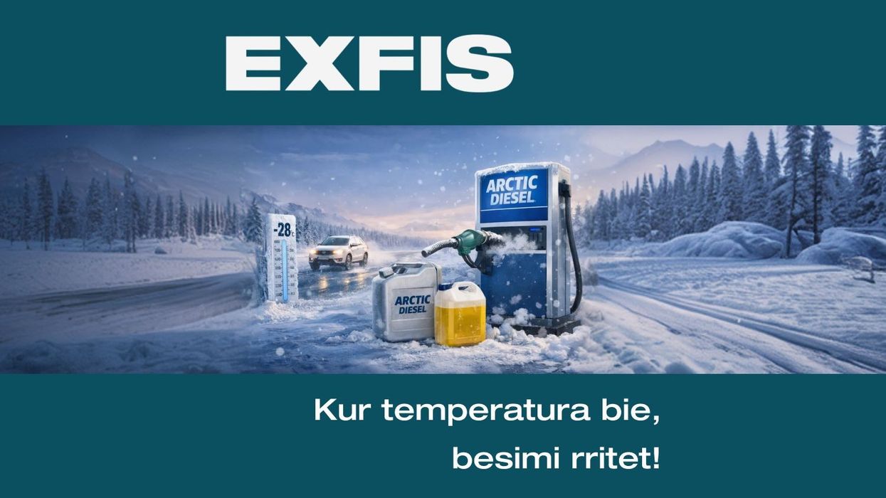 Kur temperaturat bien, besimi rritet: Arctic Diesel vetëm nga EXFIS Kur temperaturat bien, besimi rritet: Arctic Diesel vetëm nga EXFIS