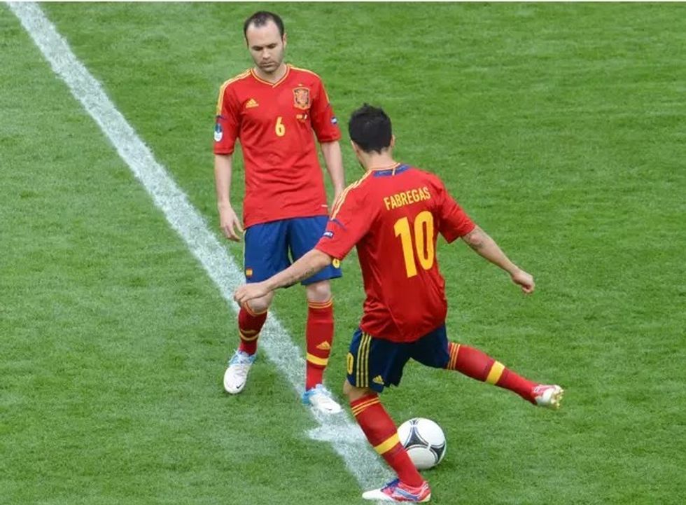 fabregas iniesta
