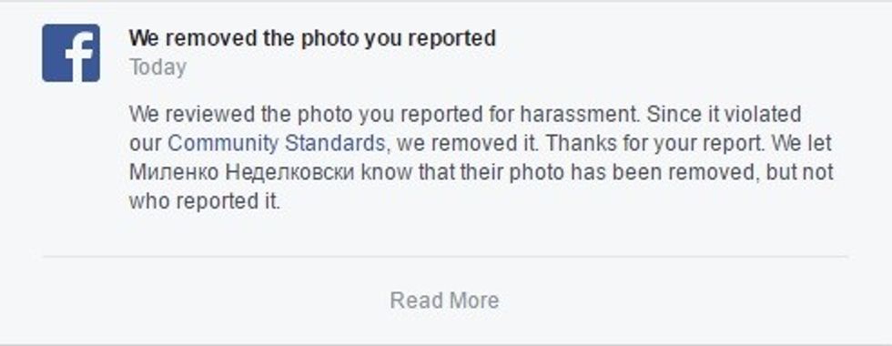 Facebook Community Standards