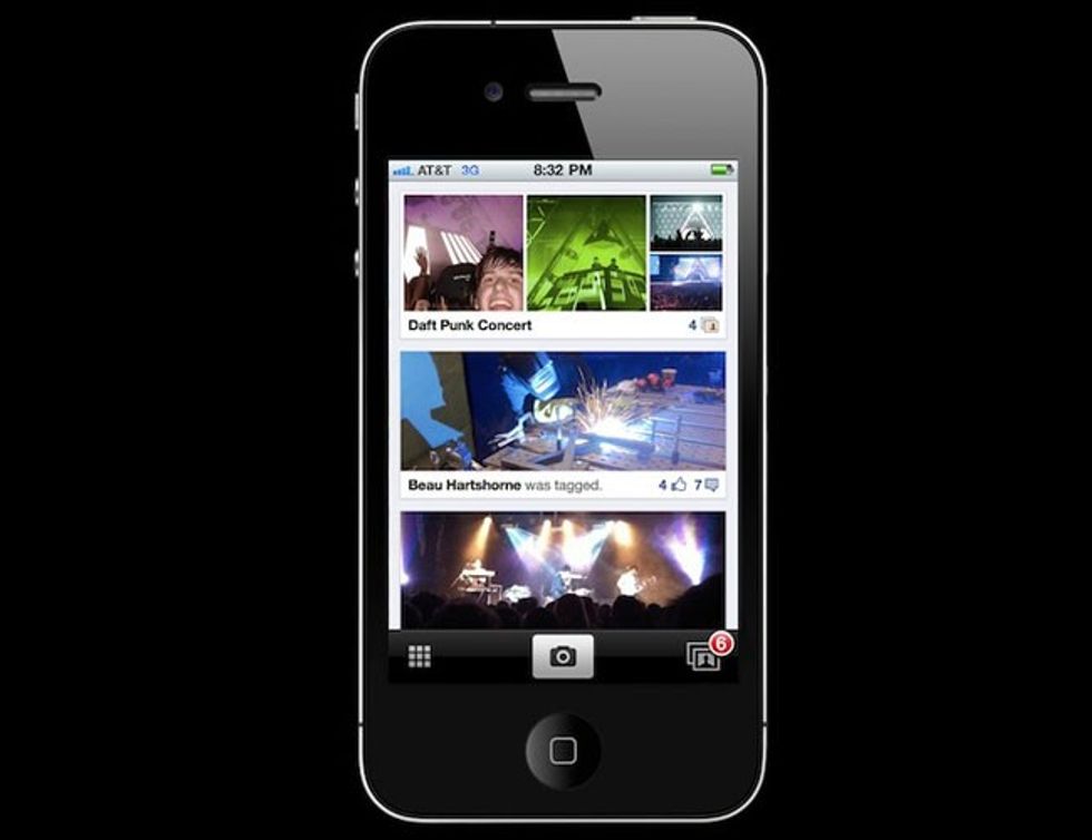 Facebook Photo Sharing App