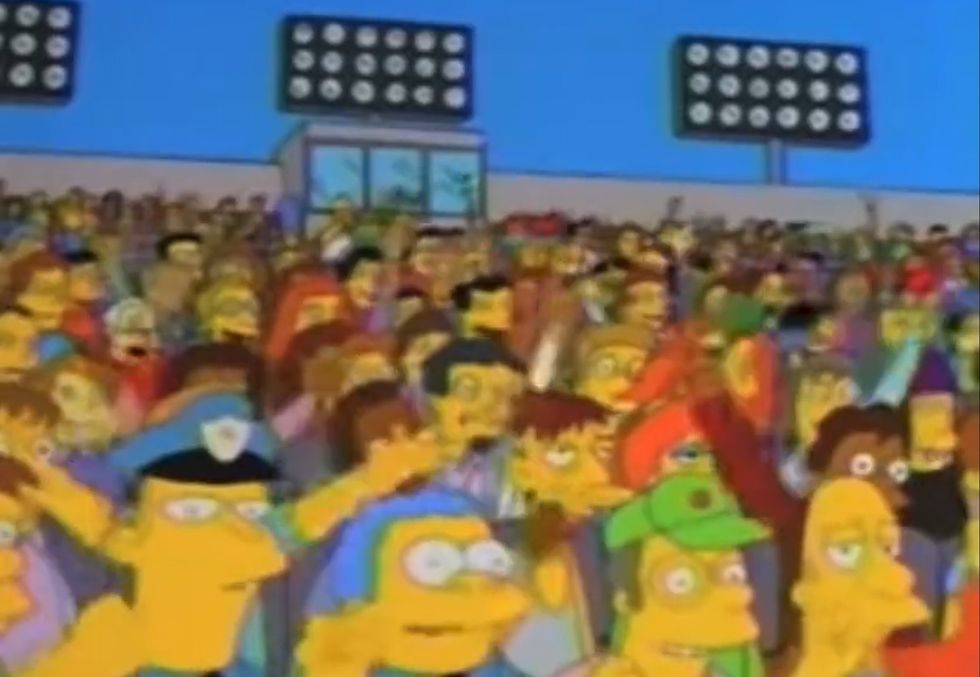 Fansat janë të bindur se The Simpsons parashikuan tërheqjen e mërzitshme në 1997