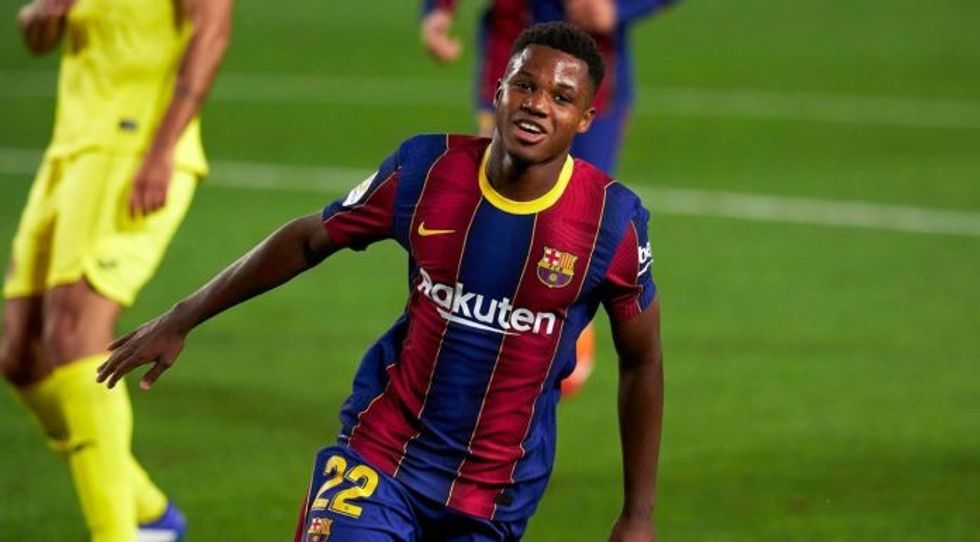 Fati 910 Messi 710 as Barca pour on the style